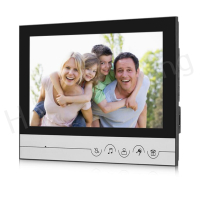 Home-Locking binnen bedieningspaneel 9" voor deur videofoon 4 draads.DT-1114